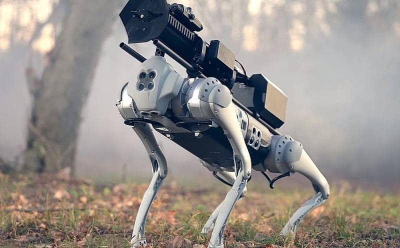 Thermonator робот-собака с огнемётом