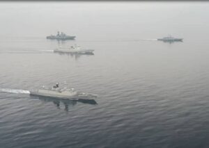Активная фаза совместного военно-морского учения «Север/Взаимодействие - 2023»