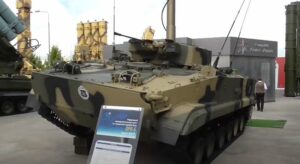 На форуме «Армия-2023» показан комплекс артиллерийской разведки ПРП-5