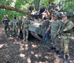 Бронегруппа "Петрович" Южной группировки войск