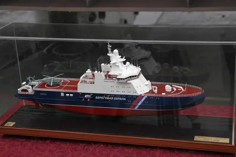 Заложен первый серийный пограничный сторожевой корабль 1-го ранга проекта 23550