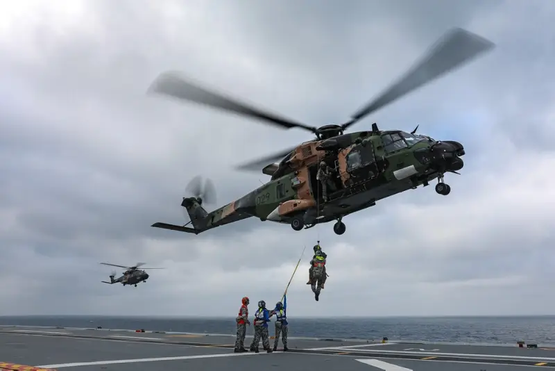 Минобороны Австралии утилизирует проблемные вертолеты Taipan