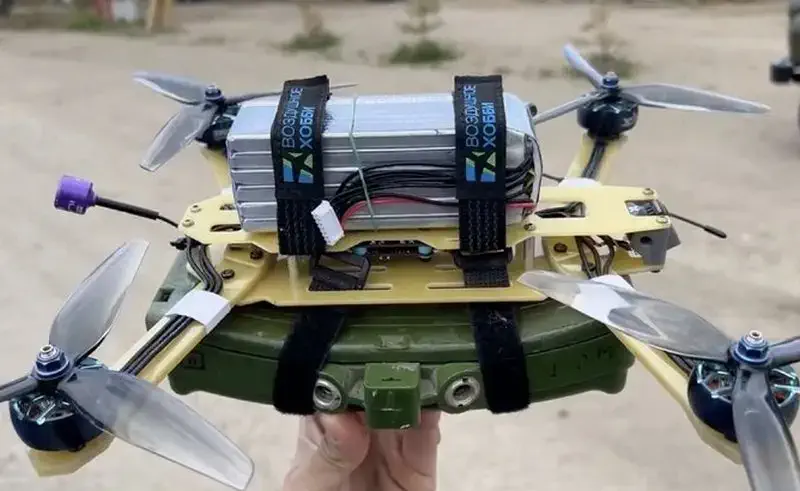 В зоне СВО начали применять новый дрон-камикадзе «Огурец»
