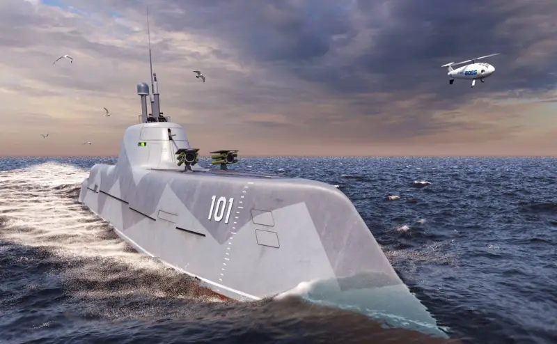 КБ «Рубин» разработал концепт субмарины BOSS, предназначенной для пограничной службы