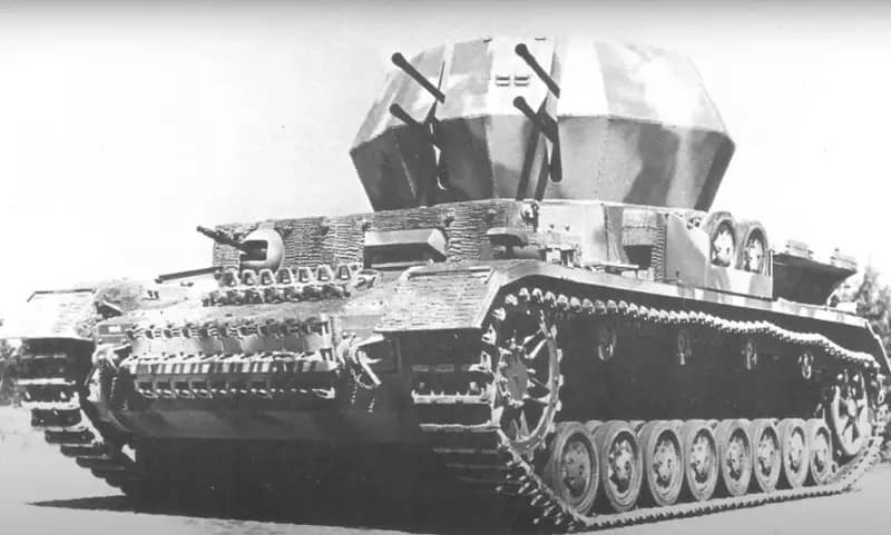 Что представляла собой ЗСУ вермахта, построенная на основе Panzerkampfwagen IV