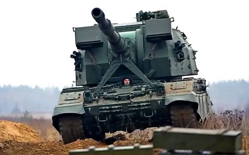 Military TV: ВС РФ развернули новейшие 152-мм САУ «Коалиция-СВ» на Донбассе