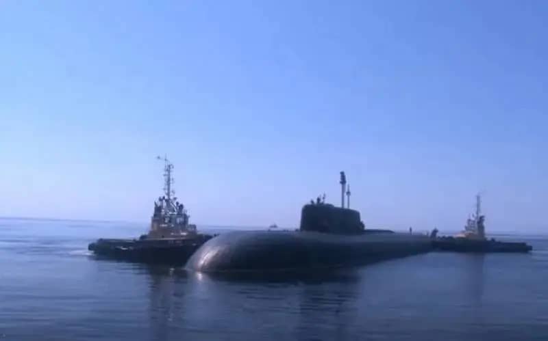 АПЛ «Иркутск» проекта 949АМ «Антей» вышла на послеремонтные испытания