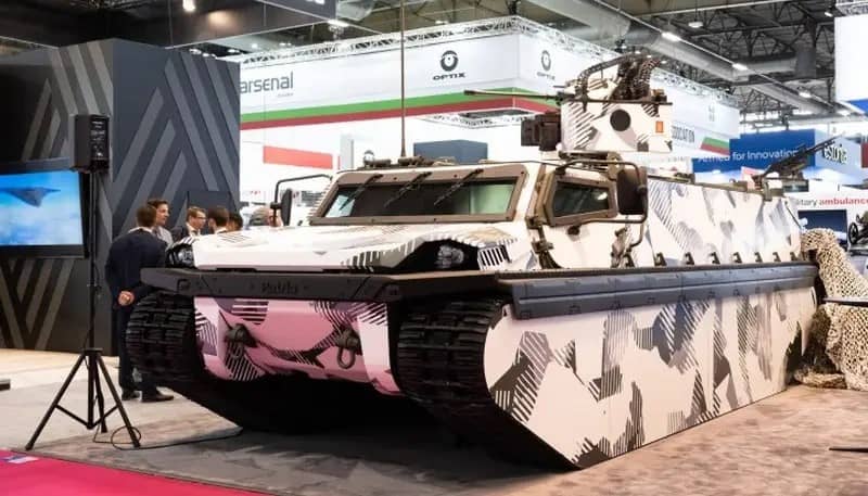 Финская компания представила прототип новой бронемашины FAMOUS