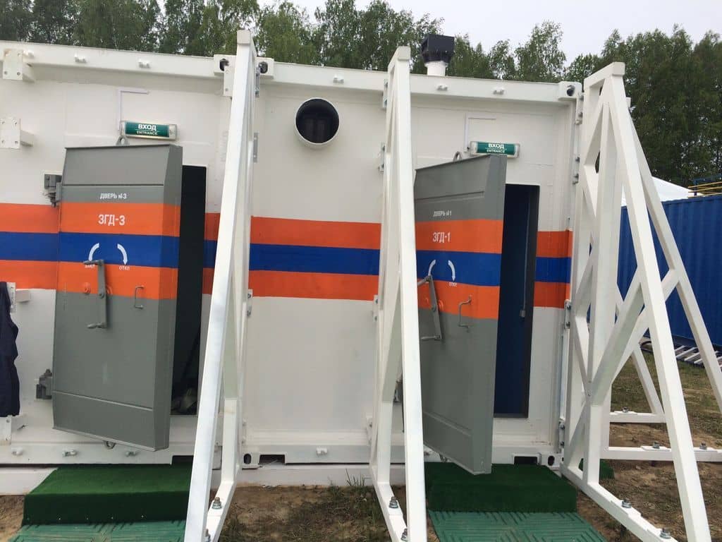 Стартовало серийное производство инновационного модульного защитного сооружения «КУБ-М»