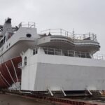 Для ВМФ России спущен на воду патрульный корабль «Николай Зубов»