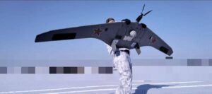 Классический БпЛА "Скат 350М" типа "летающее крыло"