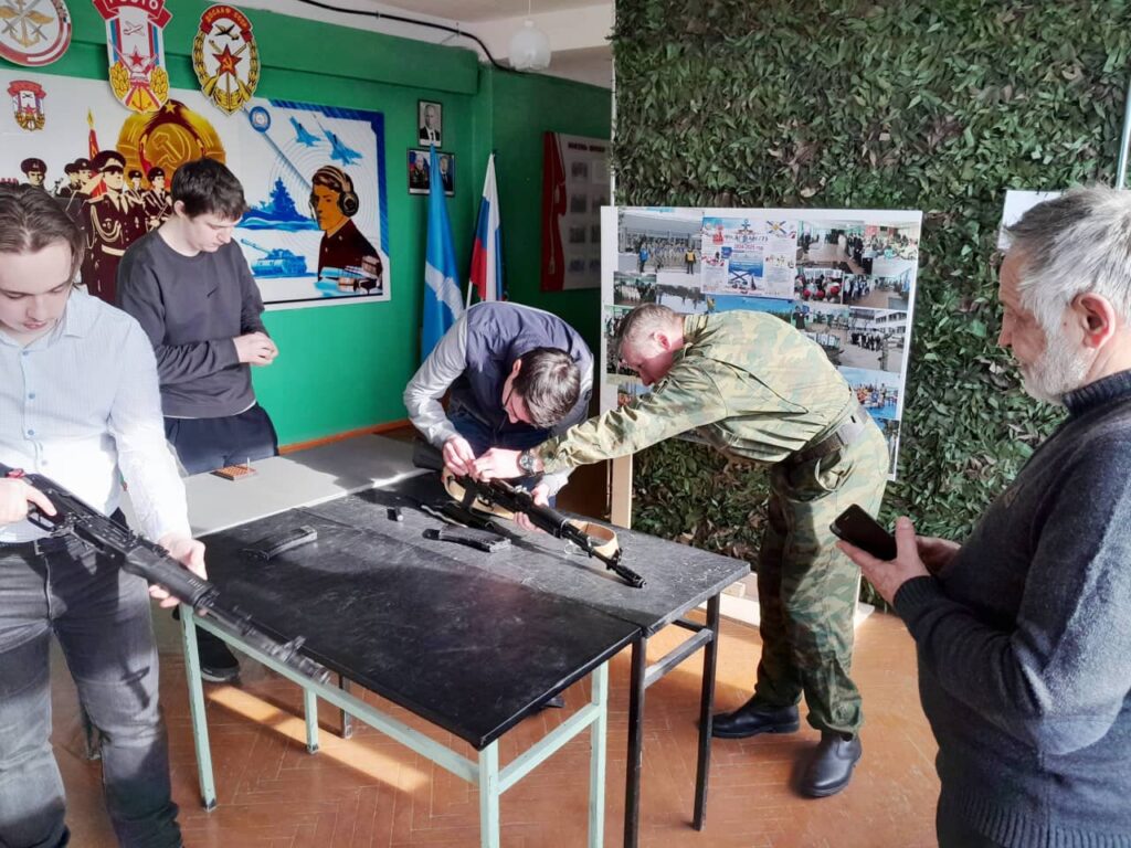 Ульяновские ребята готовятся к армейской службе