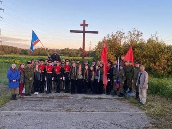 Военно-патриотическое объединение «Отчий край» из города Гатчина