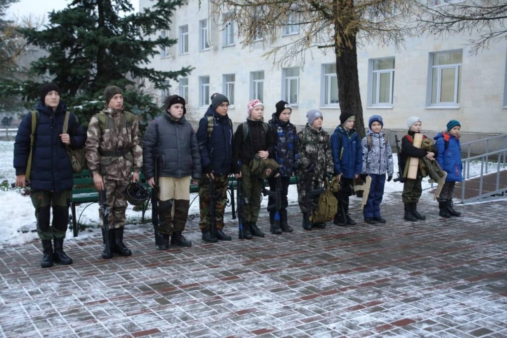 Военно-патриотическое объединение «Отчий край» из города Гатчина