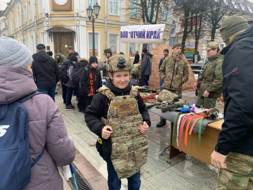 Военно-патриотическое объединение «Отчий край» из города Гатчина