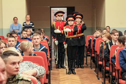 Военно-патриотическое объединение «Отчий край» из города Гатчина
