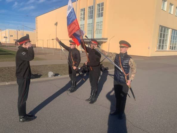 Военно-патриотическое объединение «Отчий край» из города Гатчина