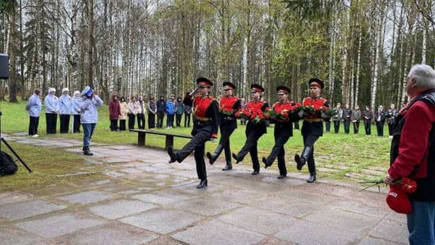 Военно-патриотическое объединение «Отчий край» из города Гатчина