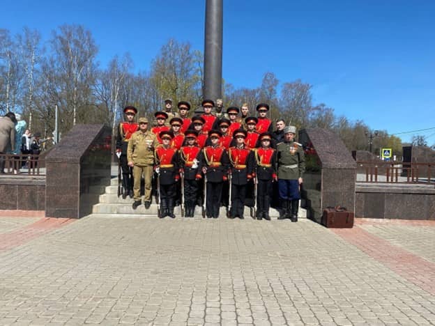 Военно-патриотическое объединение «Отчий край» из города Гатчина