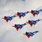 «День Рождения» авиационной пилотажной группы «Стрижи»