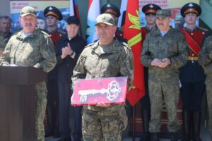 Открытие нового общевойскового полигона Южного военного округа