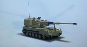 Новая китайская САУ SH-16 теперь замечена на полигоне