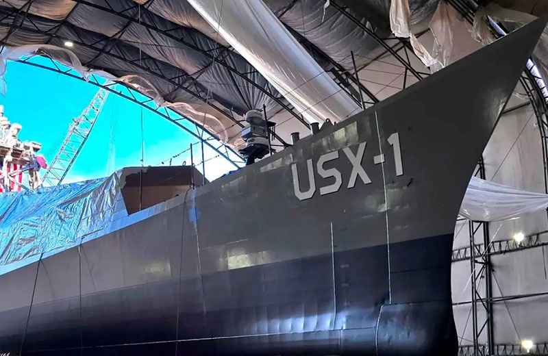 Распространено видео испытаний экспериментального БЭК USX-1 Defiant