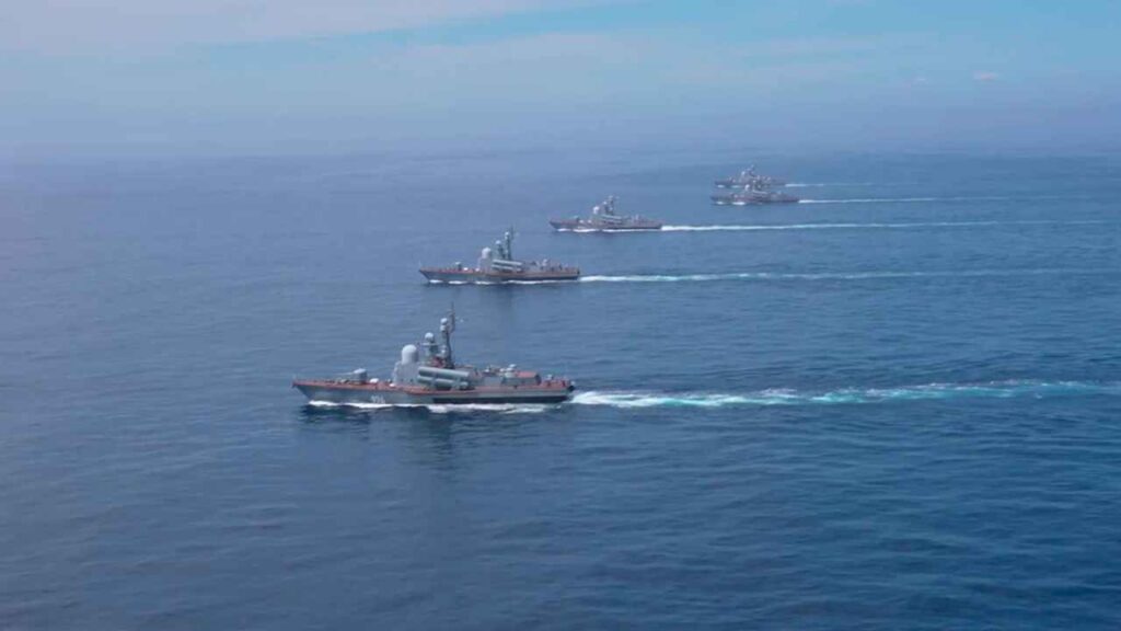 Началось масштабное учение Военно-Морского Флота "Июльский шторм"