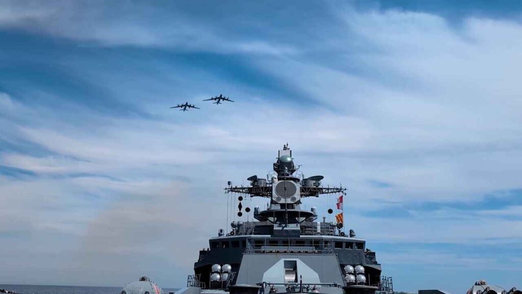 Началось масштабное учение Военно-Морского Флота "Июльский шторм"