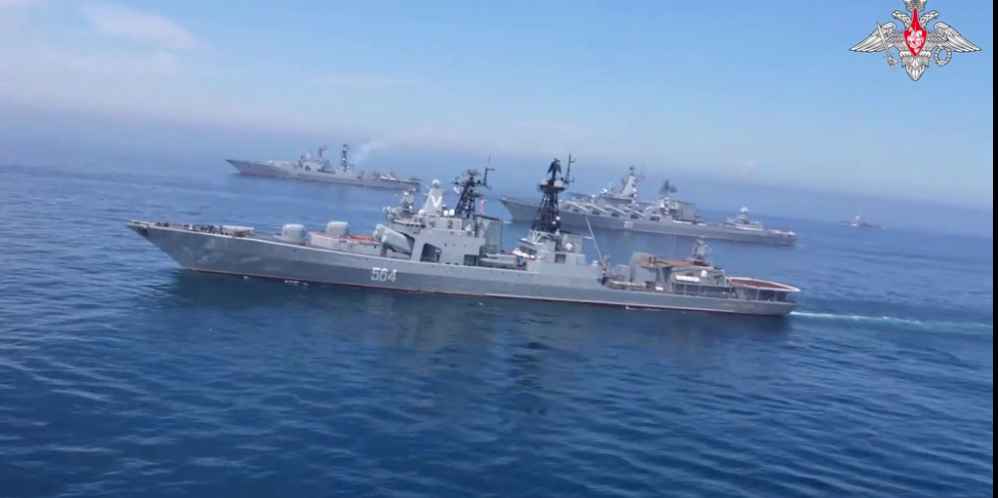 Началось масштабное учение Военно-Морского Флота "Июльский шторм"