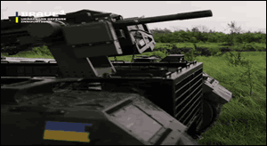 Украина: управляемая роботизированная турель «Буря»