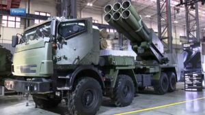 Представлена новейшая 300-мм РСЗО «Сарма»