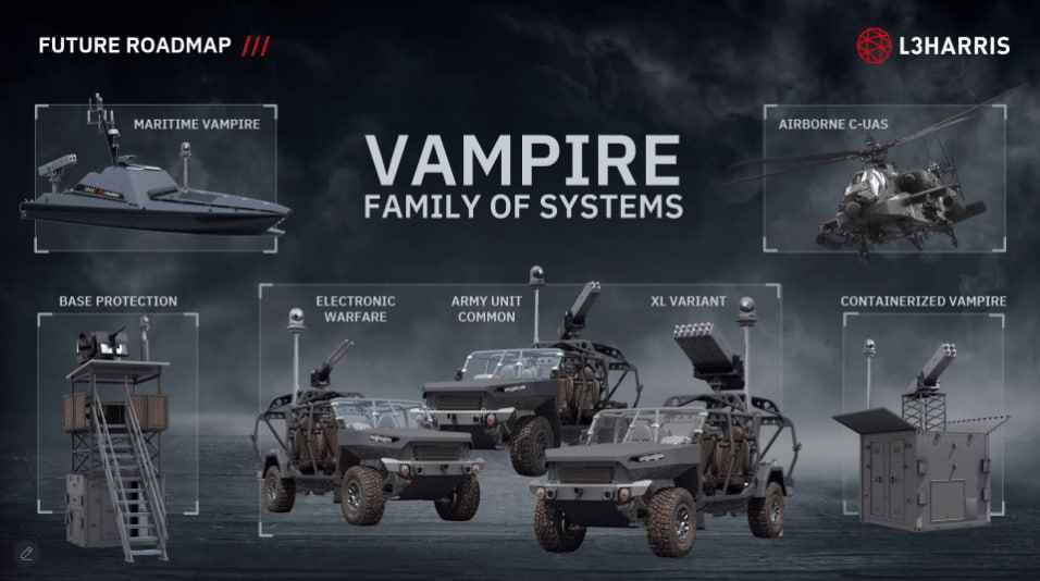 Легкие антидроновые системы VAMPIRE на Украине