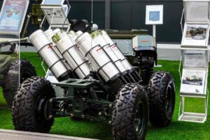 В войска поставили новую партию роботизированных платформ «Депеша»