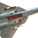 Су-57 с противорадиолокационными ракетами Х-58УШКЭ