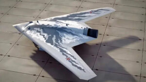 Российский тяжёлый ударный БПЛА С-70 «Охотник»