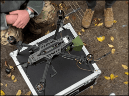 Украинский БпЛА-носитель ретранслятора «Колибри 13 FR 1»