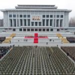 Пхеньян: торжественная церемония приветствия саперов