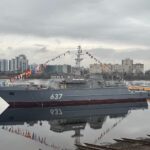 Спущен на воду тральщик «Дмитрий Лысов» проекта 12700