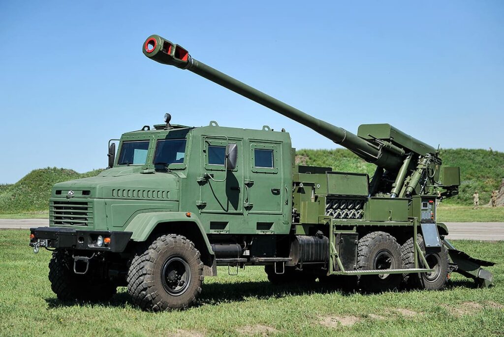 Артиллерийское вооружение Украины