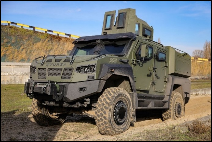 Украинские боевые бронированные машины: «Гюрза-03»