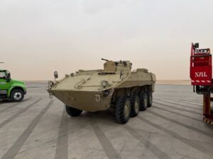 Российский БТР-22 покажут в Саудовской Аравии