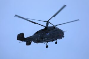 Вертолетчики смешанного авиакорпуса СФ отработали поиск и уничтожение субмарины