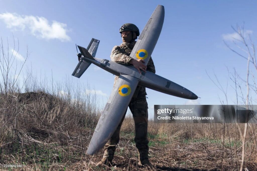 Используемый Украиной БПЛА «Марсианин» (Hornet)