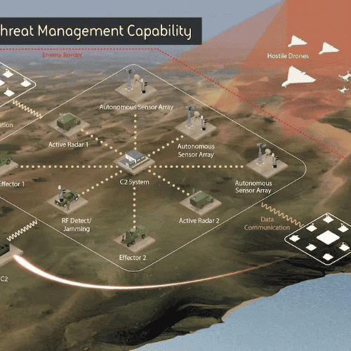 Новая система борьбы с дронами- BAE Systems запускает BATS