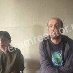 Эвакуированные мирные жители Константиновки Лидия и Александр