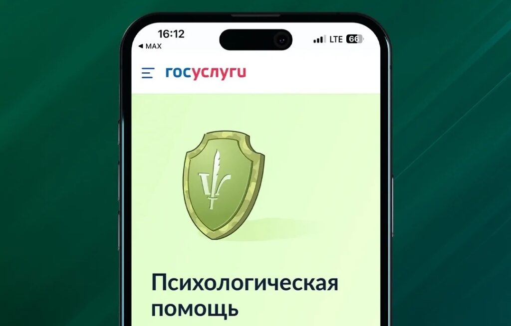 Госуслуги: вопросы психологической помощи военнослужащим и членам их семей