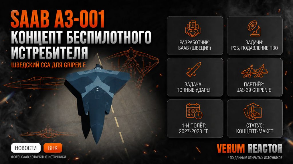 Инфографика Saab A3-001