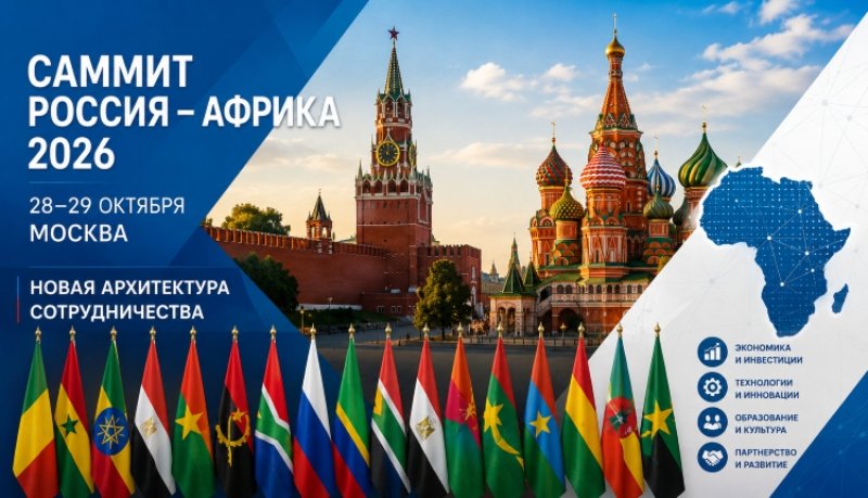 Третий саммит Россия - Африка 2026: участники, повестка и итоги предыдущих форумов